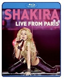 Shakira - Live from  Paris - Blu-ray
