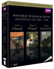 Historia wielkich dzieł - seria 3 - Arcydzieła lat 1851 - 1900 - 3 x DVD