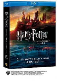 Harry Potter i Insygnia Śmierci: część 1 i 2 4xBlu-ray