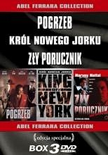 ABEL FERRARA: POGRZEB + KRÓL NOWEGO JORKU + ZŁY PORUCZNIK - 3 x DVD