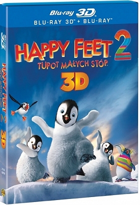 Happy Feet: Tupot Małych Stóp 2 3D/2D -2x Blu-ray
