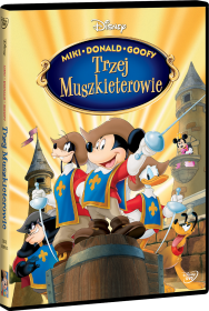 Miki, Donald, Goofy: Trzej muszkieterowie (Disney) [DVD]