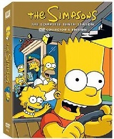 Simpsonowie - sezon 10 4xDVD