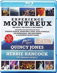 QUINCY JONES & HERBIE HANCOCK - Experience Montreux 3D [Blu-Ray 3D + Blu-Ray]