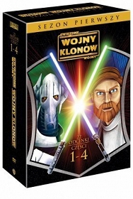Gwiezdne wojny: Wojny klonów - sezon 1 - 4xDVD