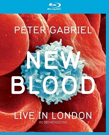 PETER GABRIEL - New Blood - Live In London In 3 Dimensions [Blu-Ray 3D + Blu-Ray + DVD]